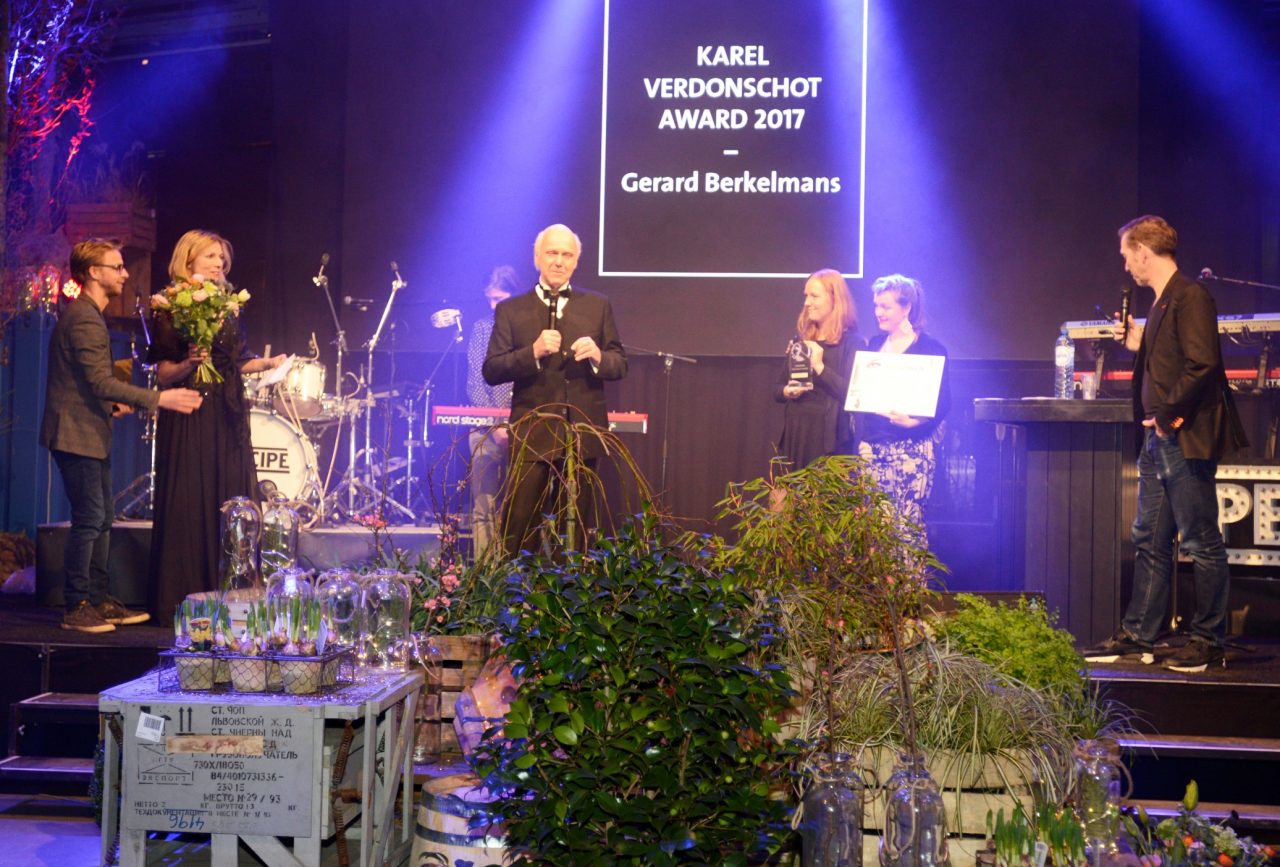 Gerard Berkelmans winnaar Karel Verdonschot Award 2017
